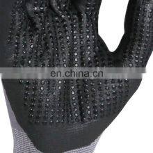 Comfort Grip Worker Construction Flexible Comfortable Nitrile Coated Foam Coating Glove thumbnail-3
