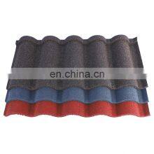 Coloured Classical Stone Coated Steel Roofing Tile Seven Wave Terracotta Roof Sheet Panels 1340*420mm thumbnail-1