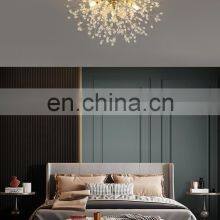 Gold Modern Crystal Designs Glass Ball Bedroom Kitchen Chandelier LED Light thumbnail-5