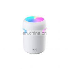 Mini Ultrasonic 300ml H2o Spray Mist Maker Double Wet Fogger Aroma Diffuser Essential Oil Car Air Humidifier With Led Lamp thumbnail-3