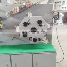 UGS42S 4 Front 2 Back Double Side Satin Label Flexo Printer, Cotton Woven Ribbon Letterpress Flexographic Printing Machine thumbnail-3