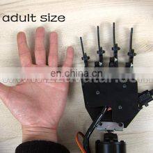 Main Body Black Acrylic a Little Stainless Steel 3D Printed Parts Education Model Robot Arm Robotic Arm Manipulator thumbnail-3