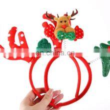 Customer Oriented Customized Red Cute Hat Kids Star Tree Antler Baby Christmas Headband thumbnail-4
