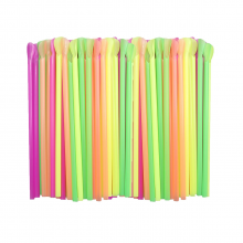 6 мм Milkshake, Smoothie ложка-стraw/Одноразовая соломинка для размешивания (500 шт/коробка) thumbnail-2