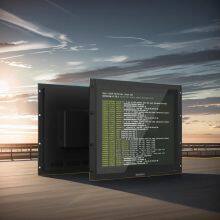 9U Rack -Type 19 Inch Cabinet -up Terminal Server Touch All -in -one Computer Vision Terminal thumbnail-2