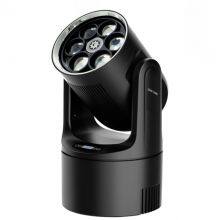 Rainbow Effect LED Bee Eye Lense Rotation Moving Head With Sound Music Control Party Lights for dj Pubs Musicians Party thumbnail-2