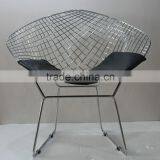 Famous Design Bertoia Diamond Louge Seating Chair Harry Bertoia Wire Chair thumbnail-1