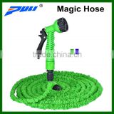 7 way hose splitter with valve expanding magic garden water hose/25FT/50FT/75FT