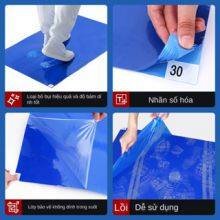 Disposable Factory Dust-free Workshop Dust-proof High Adhesion Dust Pad PE Blue Anti-static Floor Pad, Removable Dust Removal Pad thumbnail-2