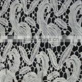Whole Sale Fashion Polyester Fabric Milk Silk Full Lace Design for Garment Accessory thumbnail-3