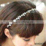 Popular Star With Crystal Small Flower Headband Wedding Jewerly Tiaras Crown thumbnail-1