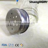 Cheap 50ml Ribbed Pepper Salt Jars Glass Spice Jars With Metal Lids thumbnail-4