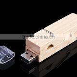 Wholesale 16gb Clip USB Stick Wood With Case thumbnail-3