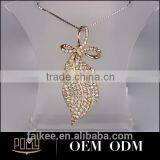 Bling Bling Dubai Design Fashion Jewelry Salphabets Pendant Design Gold Necklace Models thumbnail-4