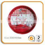 Round Metal Fruit Tin Tray