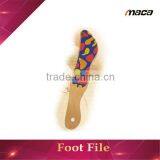 FF1080 Personal Wooden Handle Foot File Pedicure Callus Remover thumbnail-1