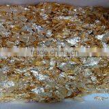 best quality high reputation gold foil flakes gold flakes manufacturer