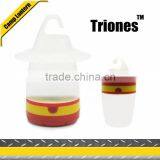 (1500393) Cheap Low Cost Plastic Portable AA Battery Romantic Night Camp Lamp