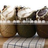 Fashion Girl's Beige Paper Straw Craft Bag thumbnail-2