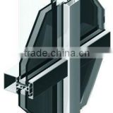 anodized aluminum profile used for curtain wall