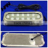 IP68 stainless steel rgb transom lights for fishing boat