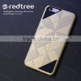Wholesale Factory Price TPU+PC Golden Color Fancy Phone Case Cover for IPhone 6s 7