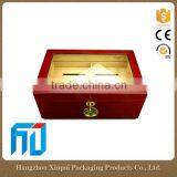 Wholesale Unfinished Wooden Cigar Box Humidor With Lock