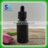 black matte frosted glass dropper bottle e liquid bottles 30ml e juice packing