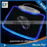 Blue LED Light Mousepad Mouse Pad Mat + 4 Ports USB HUB for PC Laptop Computer thumbnail-1