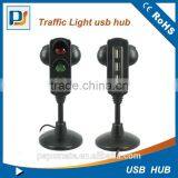 TRAFFIC LIGHT LED Stop Light Usb Powered Desktop 3 Port USB HUB Usa Seller thumbnail-2