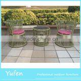 Rattan Home Table and Chair Saving Space Furniture