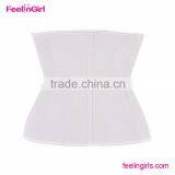 High Quality Nude Latex Rubber 4 Row Hooks Waist Trainer Corset thumbnail-5