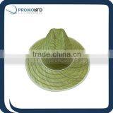 Bucket Straw Hat Hollow Boater Straw Hats Promotional Gift thumbnail-1