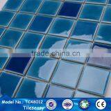TC48016 China Outdoor Dark Blue Swimming Pool Mosaic Tile for Sale thumbnail-6