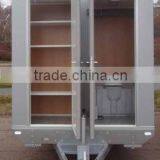 Small Car Trailer, Portable Toilet, Movable Trailer Toilet thumbnail-1