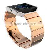 Stainless Steel Replacement Smart Watch Band Wrist Strap Bracelet With Butterfly Buckle Clasp or Fitbit Blaze Smart Watch Band thumbnail-5