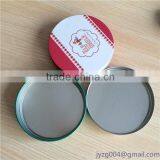 Factory Directly Storage Tin Box Round Shoe Polish Cosmetic Tin Box Wholesale