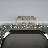 Silver Stainless Steel Fruit Tray T361 thumbnail-3