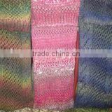 Acrylic Gradient Color Knitted Snood