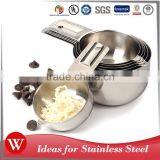 High Quality Food Metal Stainless Steel Measuring Cups 6 Pcs Quality Choice Supplier's Choice thumbnail-5
