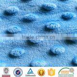 2016 Fashion Design SGS Checked Skin-friendly Print Minky Dot Plush Blankets Fabric thumbnail-3