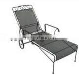 Steel garden leisure sunlounger steel mesh furniture steel mesh chair steel mesh sunlounger