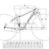 Carbon Bikes Cheap 26er New Fat Bike Frameset in UD Matt Finish, 2015 Fat Bike Frame Fat Bike 100mm BB Shells 190mm Rear Spacing thumbnail-2