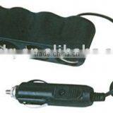 Triple Cigar Socket 3-in-1 Car Charger Car Cigarette Lighter thumbnail-1