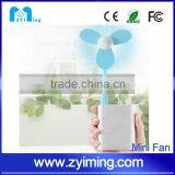 Zyiming hot selling summer mini fan YM-F28 program usb led fan with strong wind