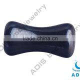 Charming Design Wholesale Custom Black Natural Stone Ear Saddle Plug thumbnail-5