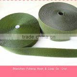 Military green Iron on Hook and loop by ultra sonic welding