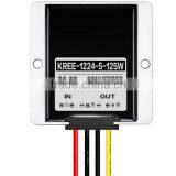 For Bus Car Led Screen Display DC-DC Voltage Regulator 12v/24v to 5v 25A 125w Step Down Buck Converter With Aluminum Waterproof