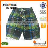 Stylish Quality 100% Polyester Sexy Men Boardshorts Custom Designed High Quality 4 Way Stretch Swimming Trunks thumbnail-1
