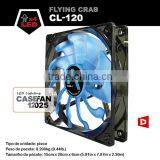 Alseye CA601w Manufacture 120*120*25mm 12v Led Light Case Cooling Fan thumbnail-6